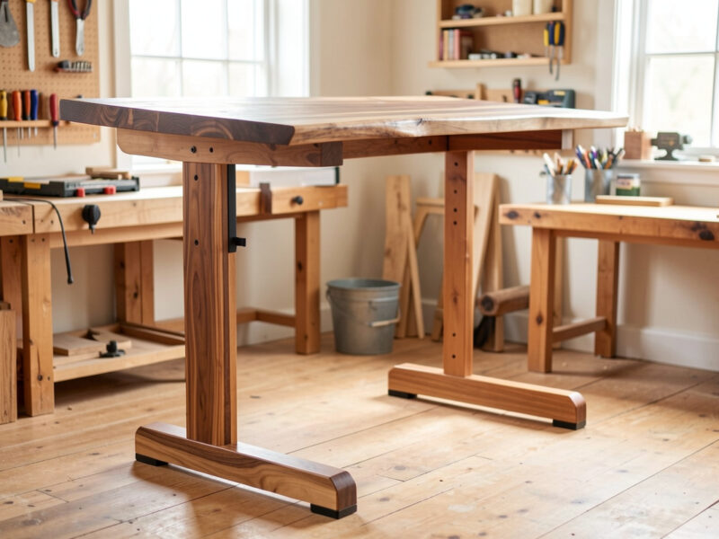 DIY Standing Desk Top on a Frame: The Smart-Value Route