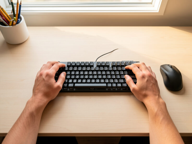 Keyboard and Mouse Positioning: A Measurement-First Guide