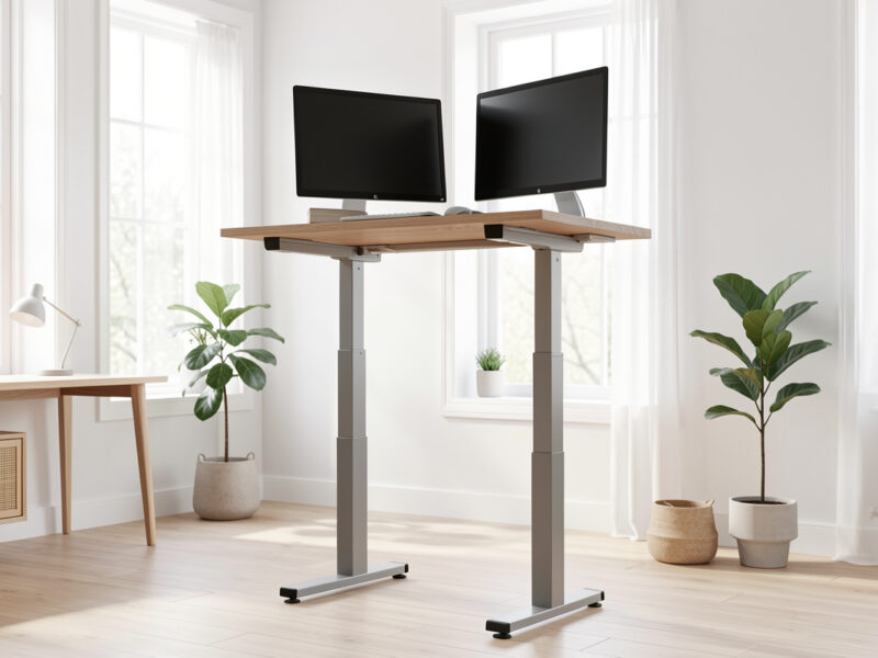 Standing Desk Wobble at Height: The Physics and the Fix